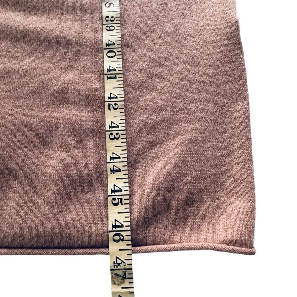 HATCH THE LOU DRESS ROSEWOOD CASHMERE BLEND SWEATER DRESS SIZE P - Picture 13 of 14